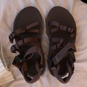 Never worn, brand new tevas
